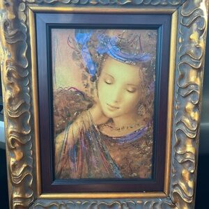 Csaba Markus signed numbered embellished serigraph